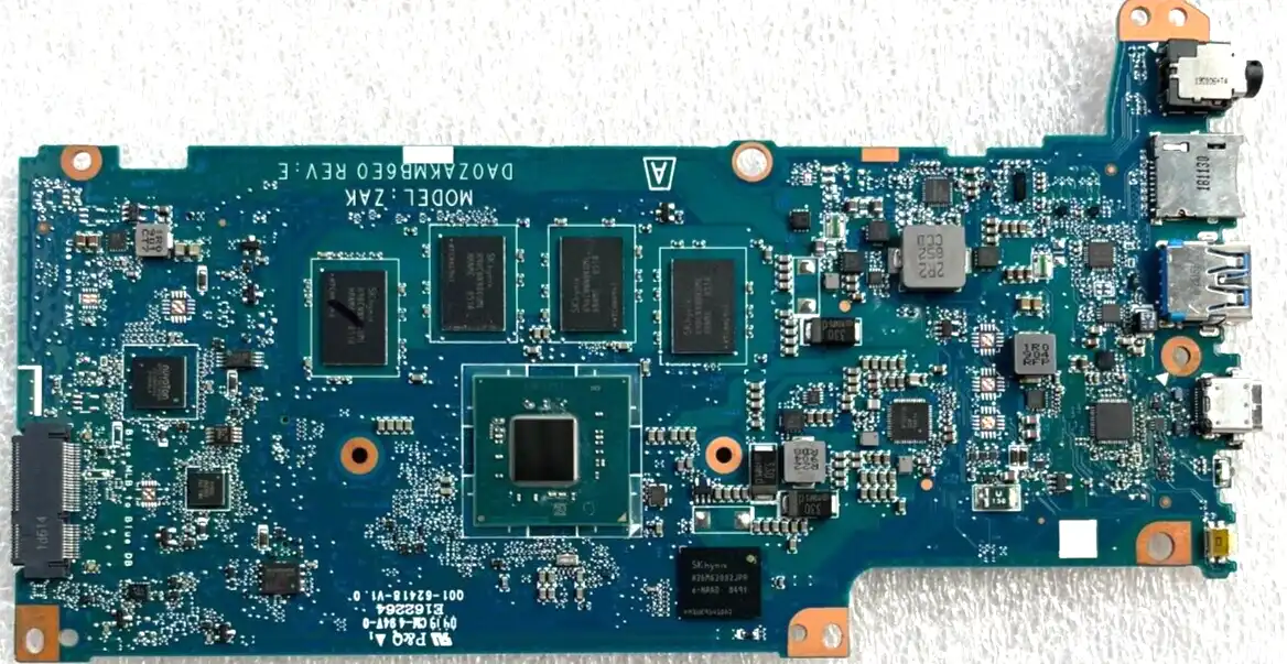 Acer Chromebook R752T motherboard Intel N4000 CPU 4Gb RAM 32Gb SSD NB.H9111.004