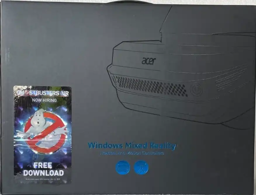 Acer Mixed Reality Set AH101 Headset H7001 Controllers C701