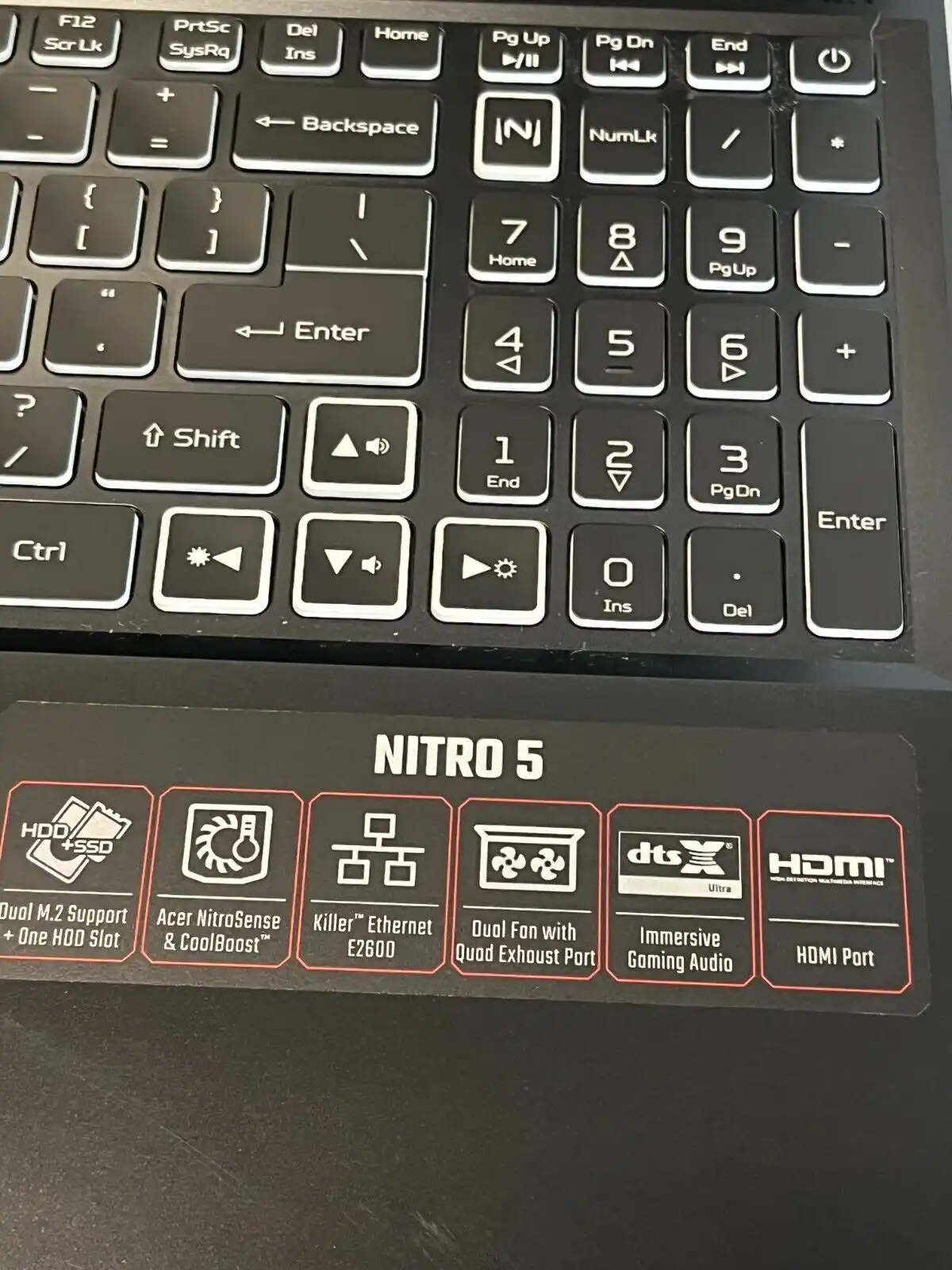 Acer Nitro 5 AN515-45 AMD Ryzen 9 5900HX 16Gb RAM 512GB SSD 8Gb RTX3080 15.6 FHD