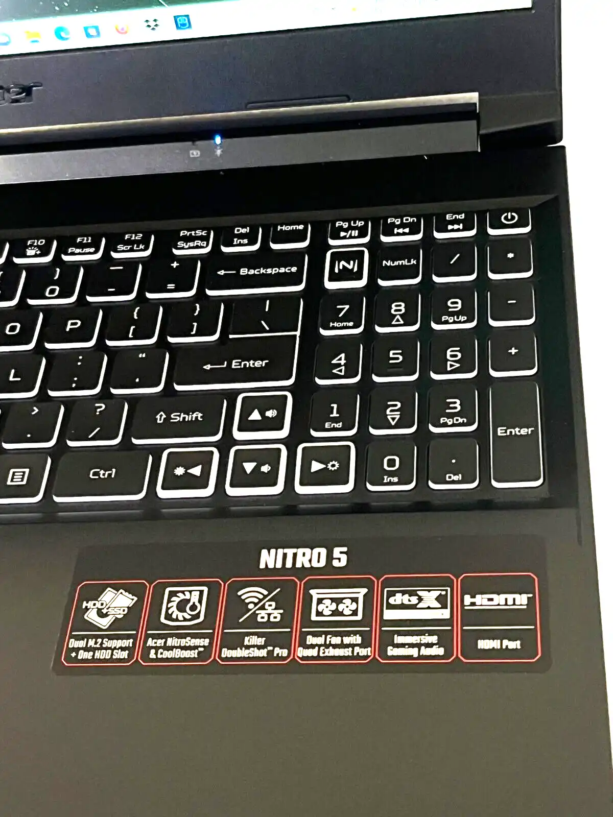 Acer Nitro 5  AN515-56 Intel i5-11300h 16Gb RAM 512GB SSD 4Gb GTX1650 15.6" FHD