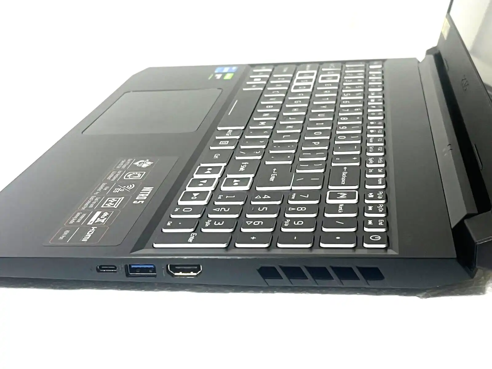 Acer Nitro 5  AN515-57 Intel i5-11400h 16Gb RAM 512GB SSD  6Gb RTX3060 15.6" FHD