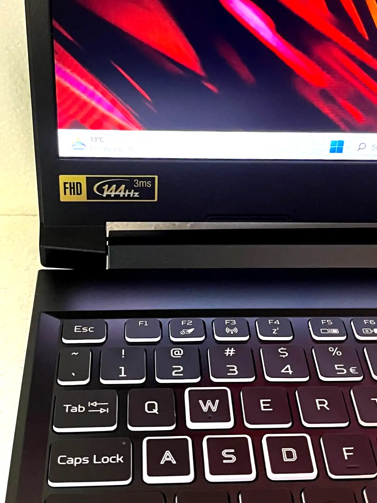 Acer Nitro 5  AN515-57 Intel i7-11800h 16Gb RAM 512GB SSD 15.6" FHD 8GB RTX3070