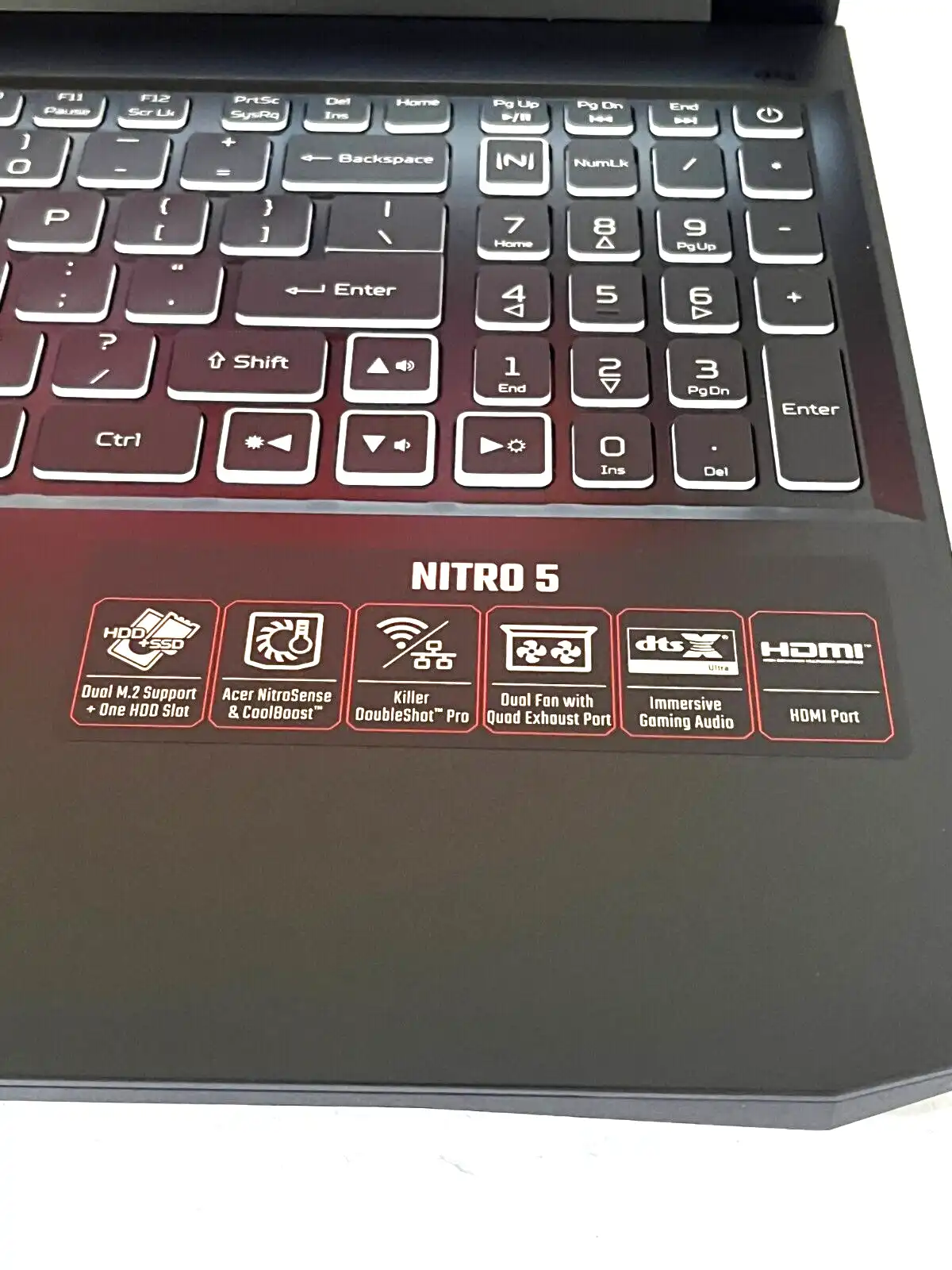 Acer Nitro 5  AN515-57 Intel i7-11800h 16Gb RAM 512GB SSD 15.6" FHD 8GB RTX3070