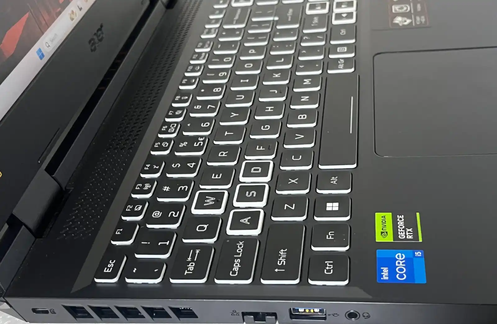 Acer Nitro 5  AN515-58 Intel i5-12450h 16Gb RAM 512GB SSD 8Gb RTX4060 15.6" FHD