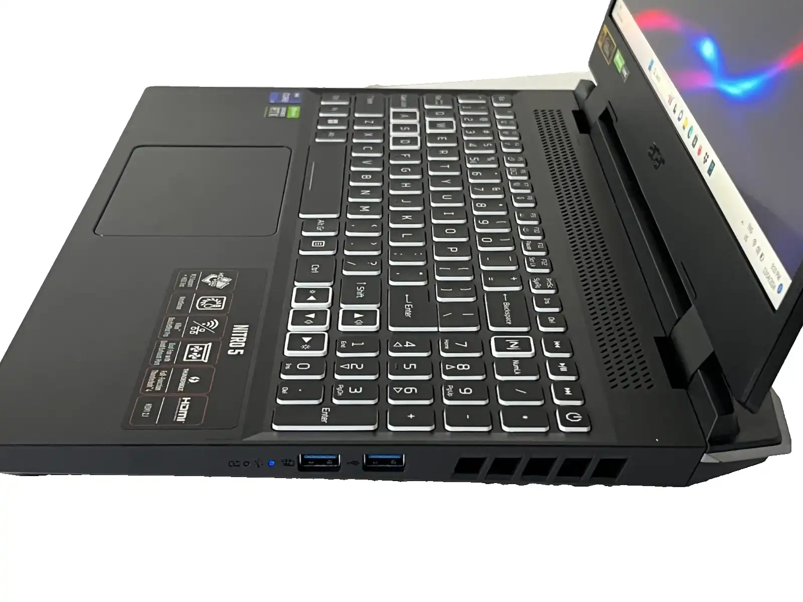 Acer Nitro 5  AN515-58 Intel i5-12450h 16Gb RAM 512GB SSD 8Gb RTX4060 15.6" FHD