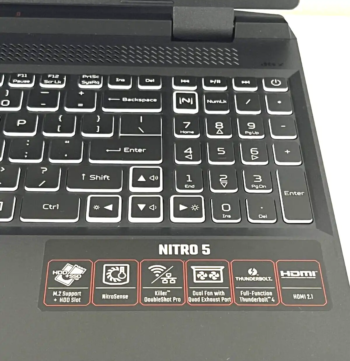 Acer Nitro 5  AN515-58 Intel i9-12900h 16Gb RAM 512GB SSD 6Gb RTX3060 15.6" FHD