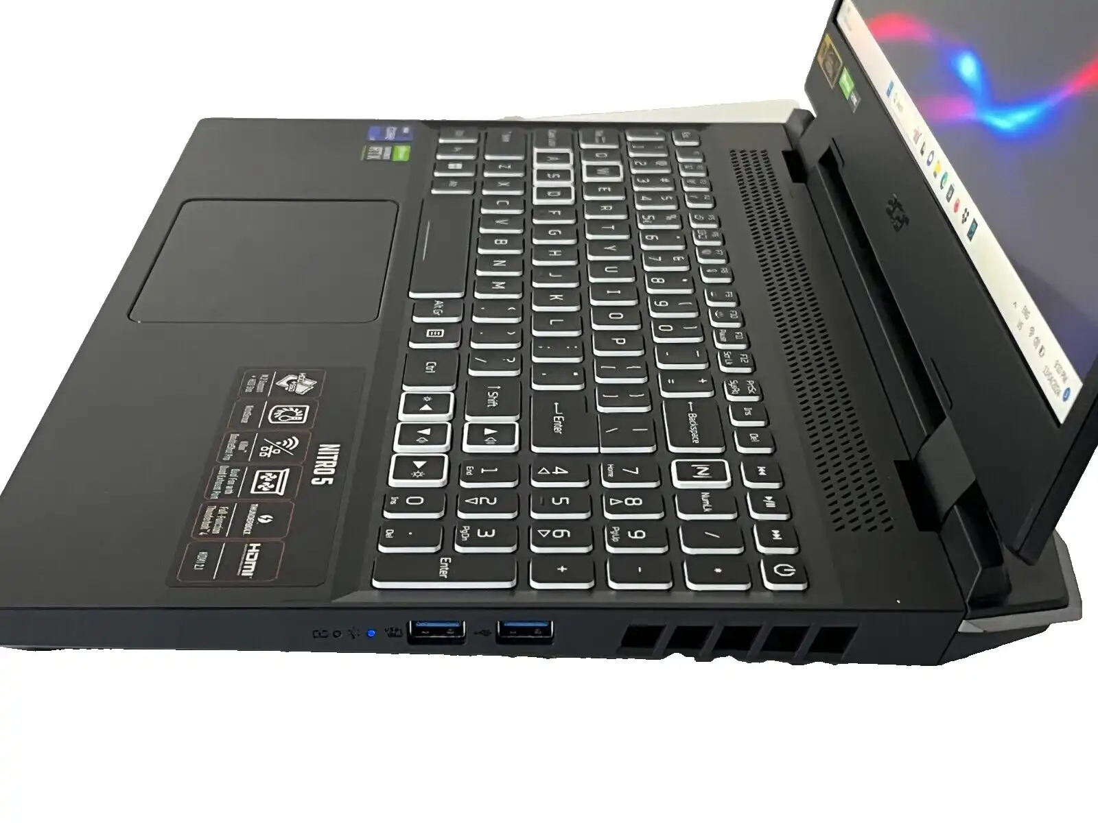 Acer Nitro 5  AN515-58 Intel i9-12900h 16Gb RAM 512GB SSD 6Gb RTX3060 15.6" FHD