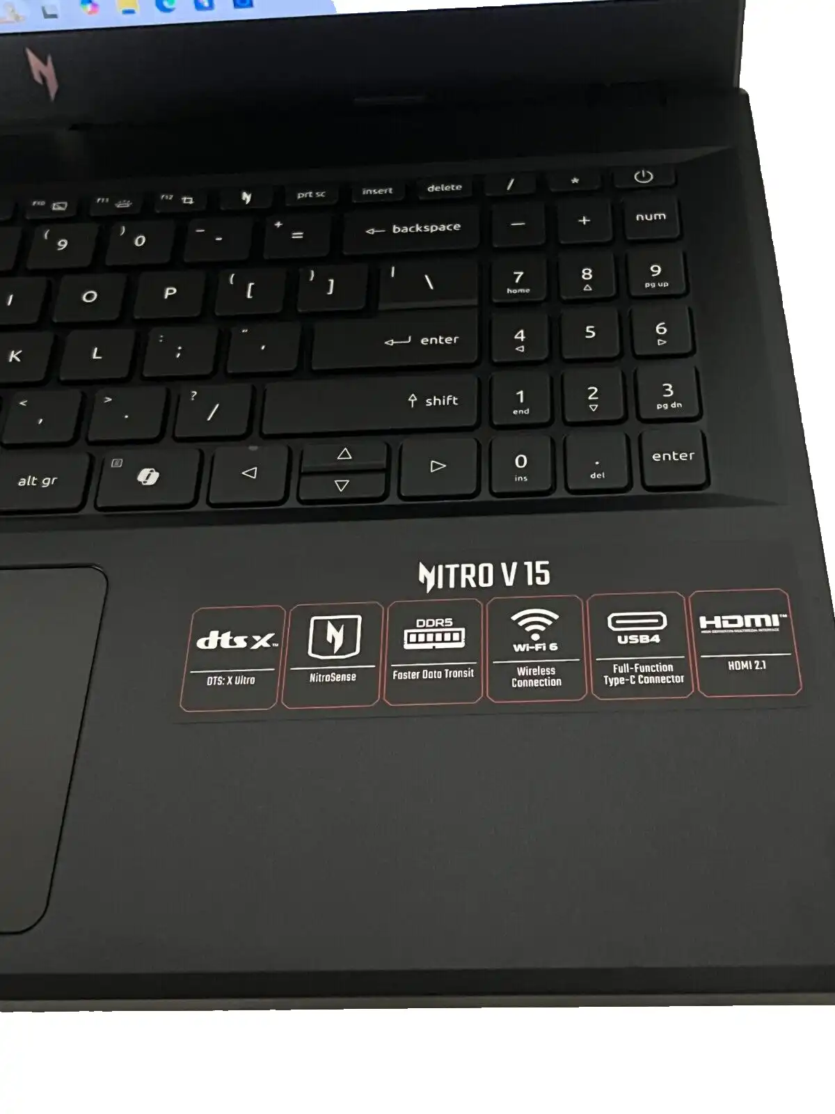 Acer Nitro 5 ANV15-41 AMD Ryzen 5 7535HS 16Gb RAM 512GB 4Gb RTX2050 15.6" 165Hz