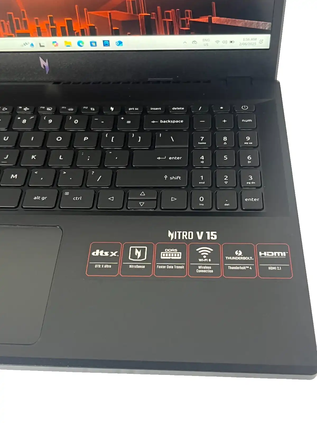 Acer Nitro 5  ANV15-51 Intel i5-13420h 16Gb RAM 512GB SSD 6Gb RTX4050 15.6" FHD