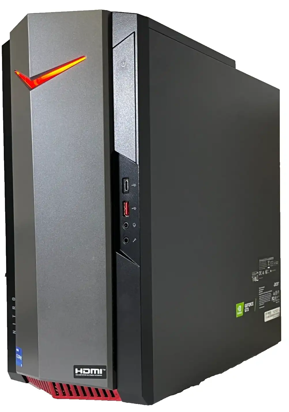 Acer Nitro N50-640 Gaming PC Intel i5-12400 16Gb RAM 1TB SSD 1TB HDD4GB GTX 1650