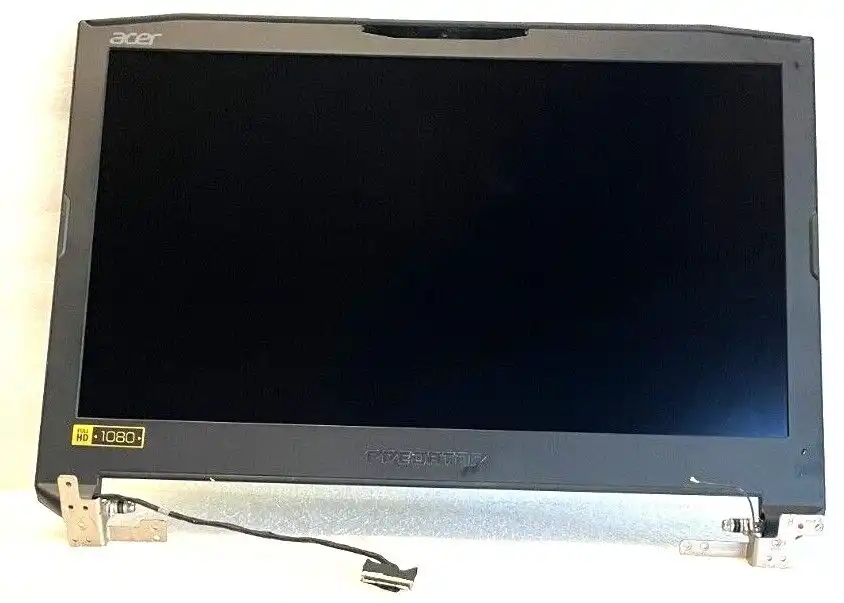 Acer Predator GX-792 17.3" Screen TopLid assembly with hindges and cables