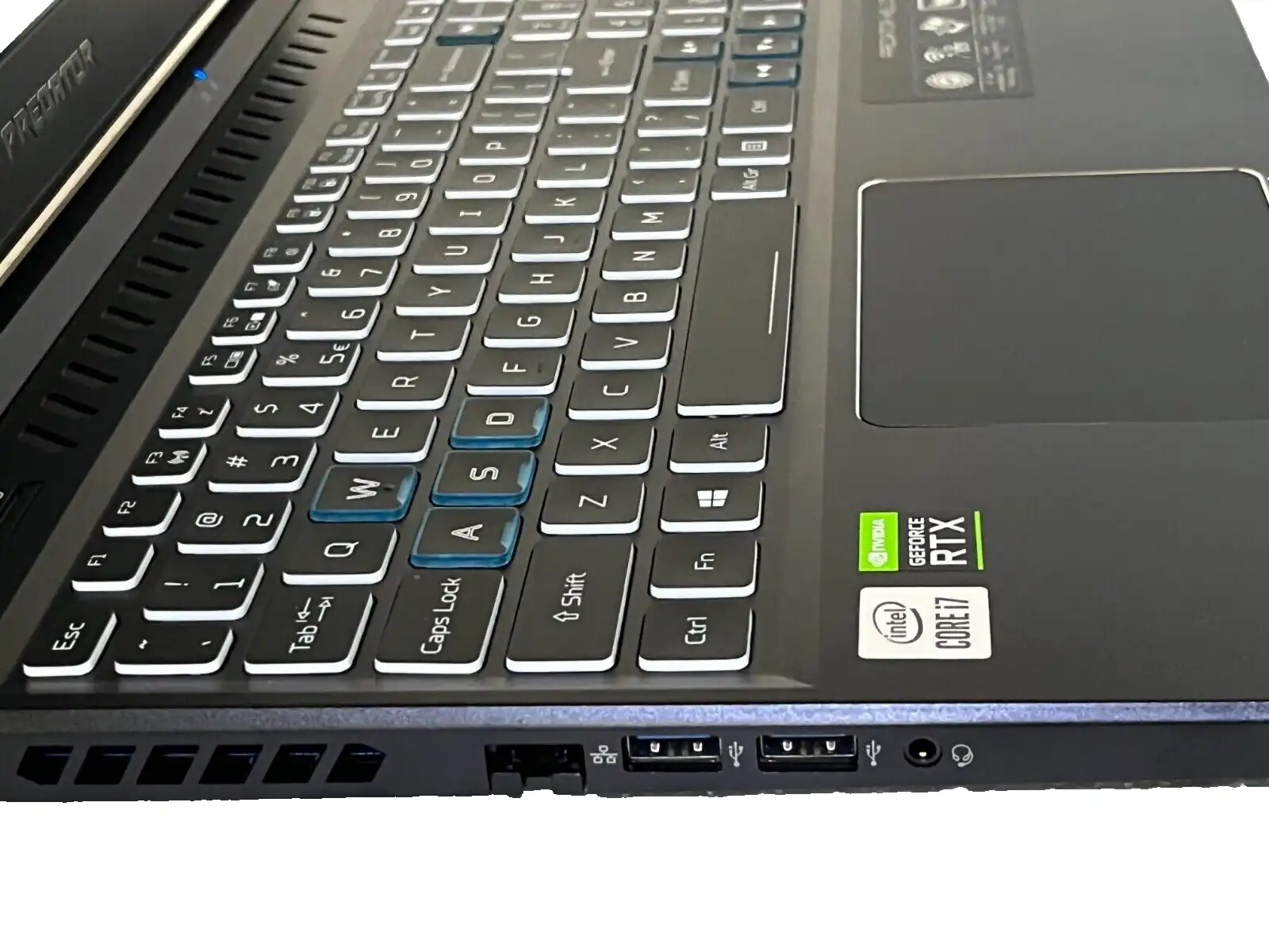 Acer Predator Helios300 PH315-53 Intel i7-10750h 16Gb RAM 512GB SSD 6Gb RTX30600