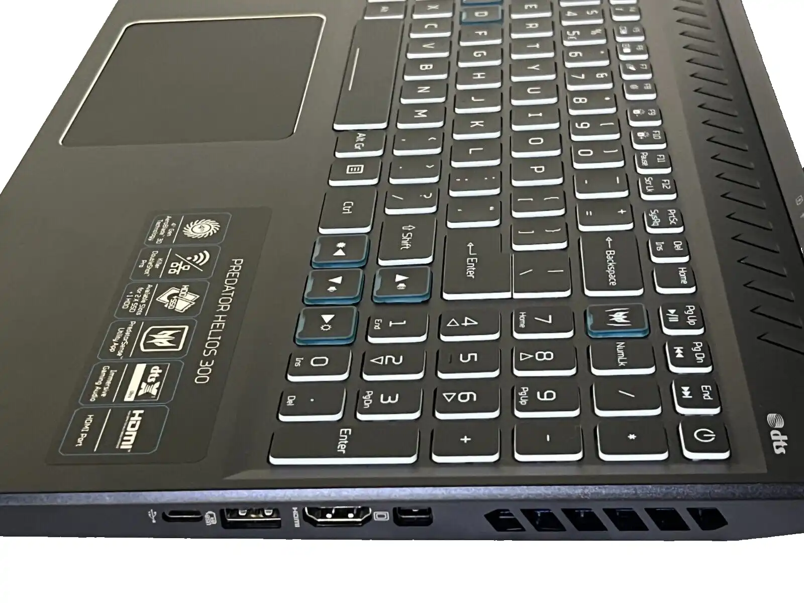 Acer Predator Helios300 PH315-53 Intel i7-10750h 16Gb RAM 512GB SSD 6Gb RTX30600