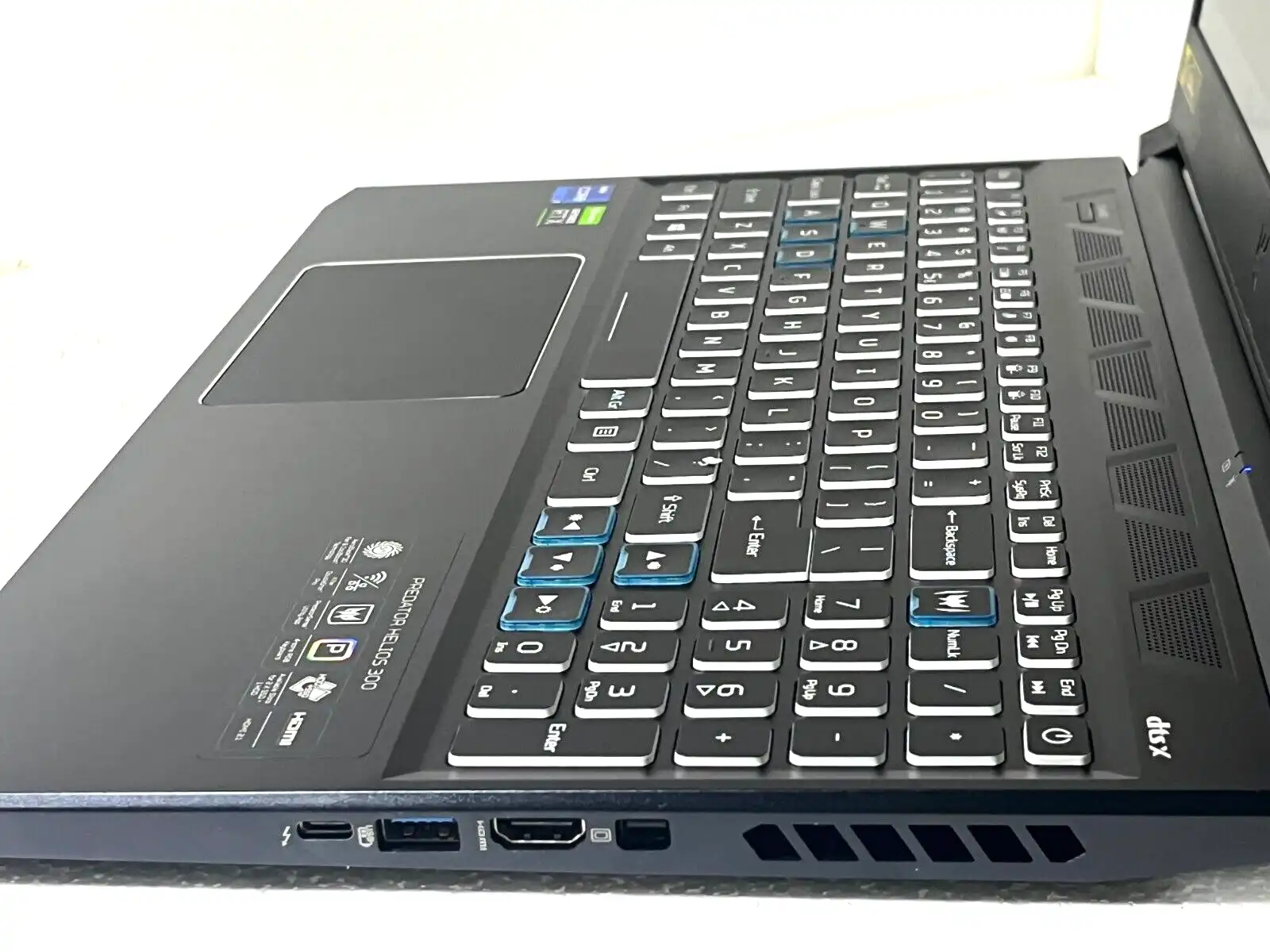 Acer Predator PH315-54 Intel i7-11800h 16Gb RAM 512GB SSD 6Gb RTX3060 15.6" FHD