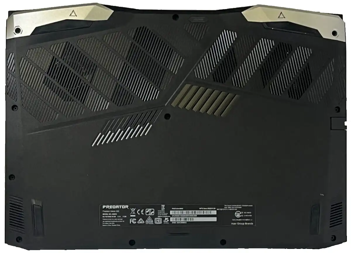 Acer Predator PH315-54 Intel i9-11900h 16Gb RAM 512GB SSD 8Gb RTX3070 15.6" FHD