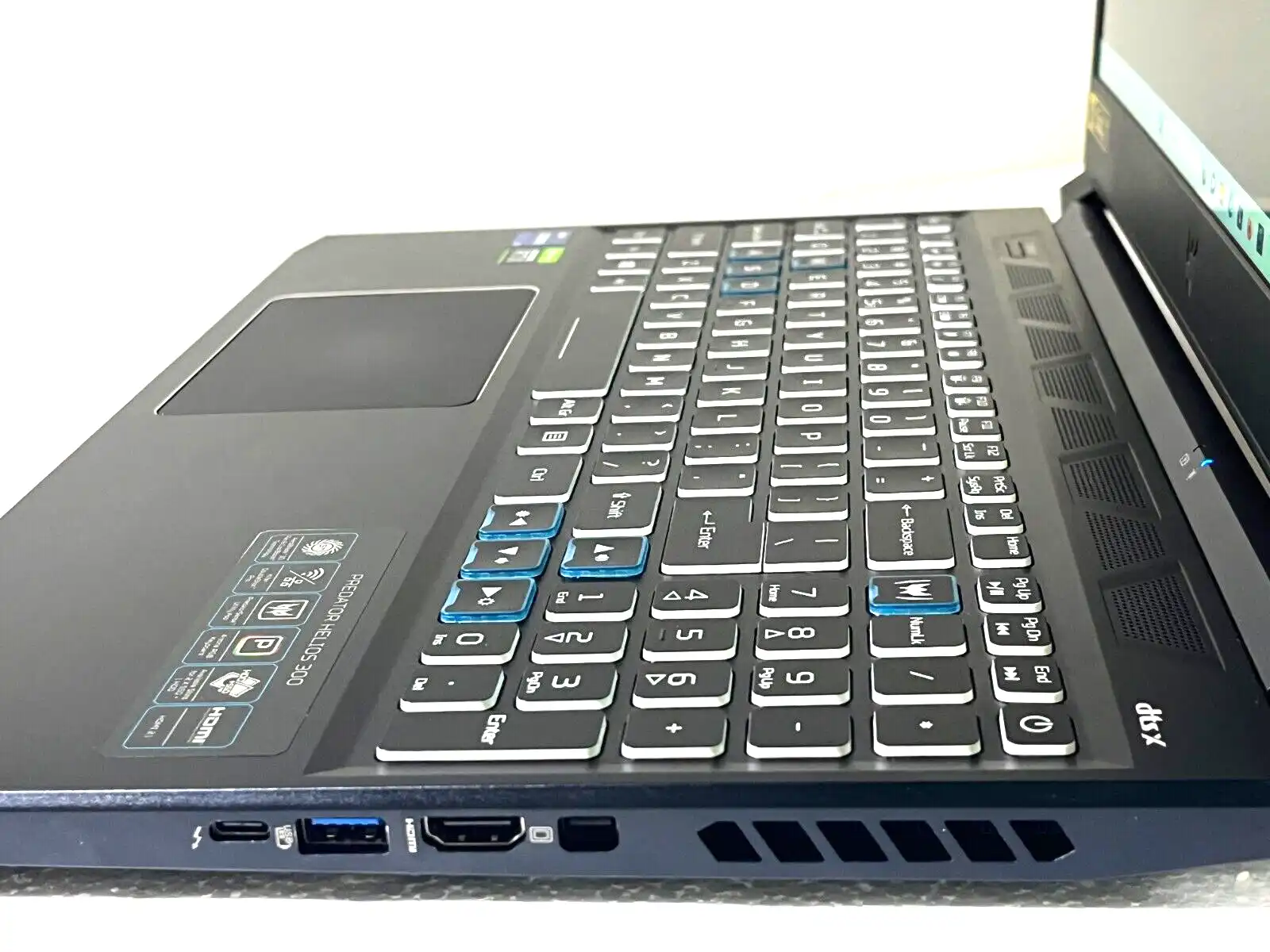 Acer Predator PH315-54 Intel i9-11900h 16Gb RAM 512GB SSD 8Gb RTX3070 15.6" FHD