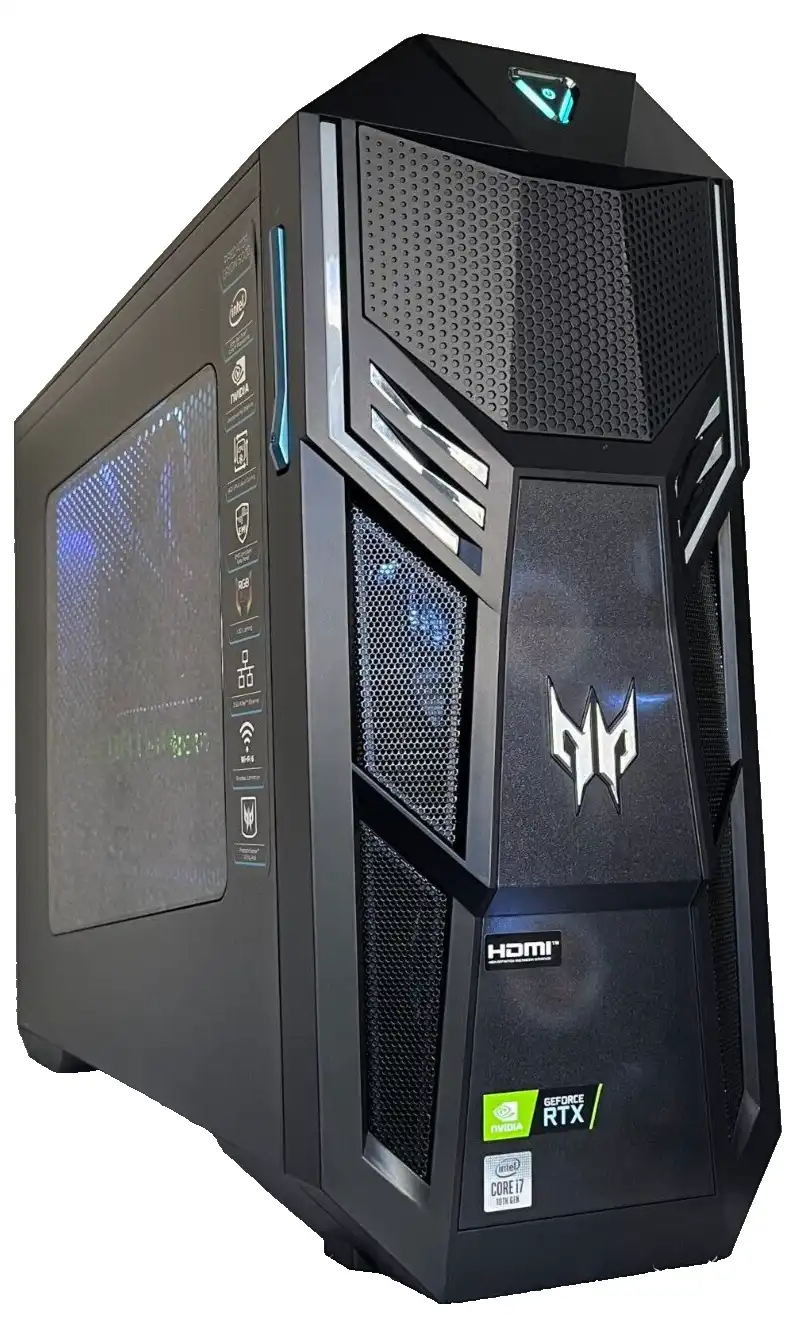 Acer Predator PO5-615s Intel i7-10700k 16Gb RAM 512GB SSD 2TB HDD 8GB RTX 2070