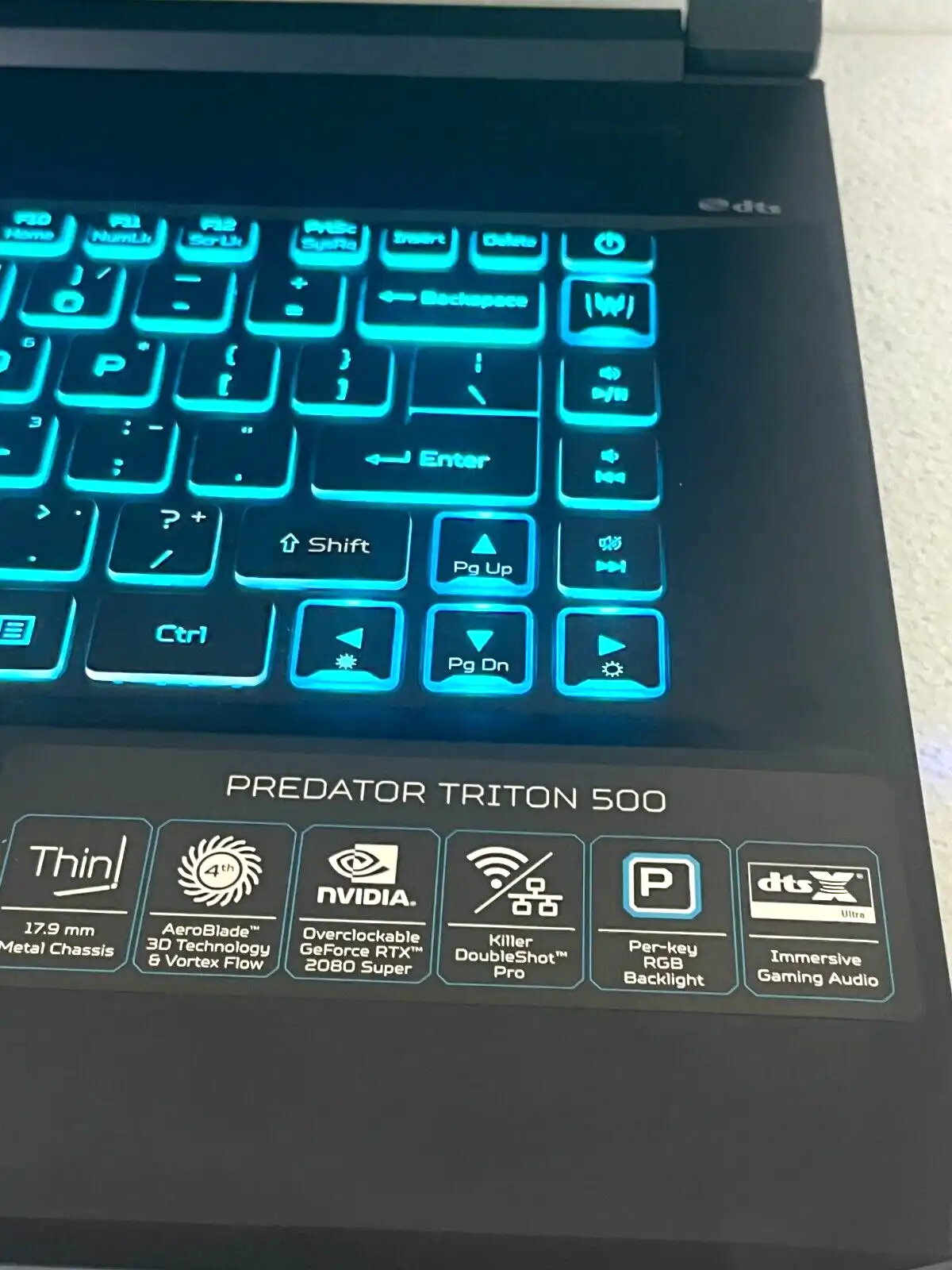 Acer Predator PT515-52 Intel i7-10875H 16Gb RAM 512GB SSD 8Gb RTX2080 15.6" FHD
