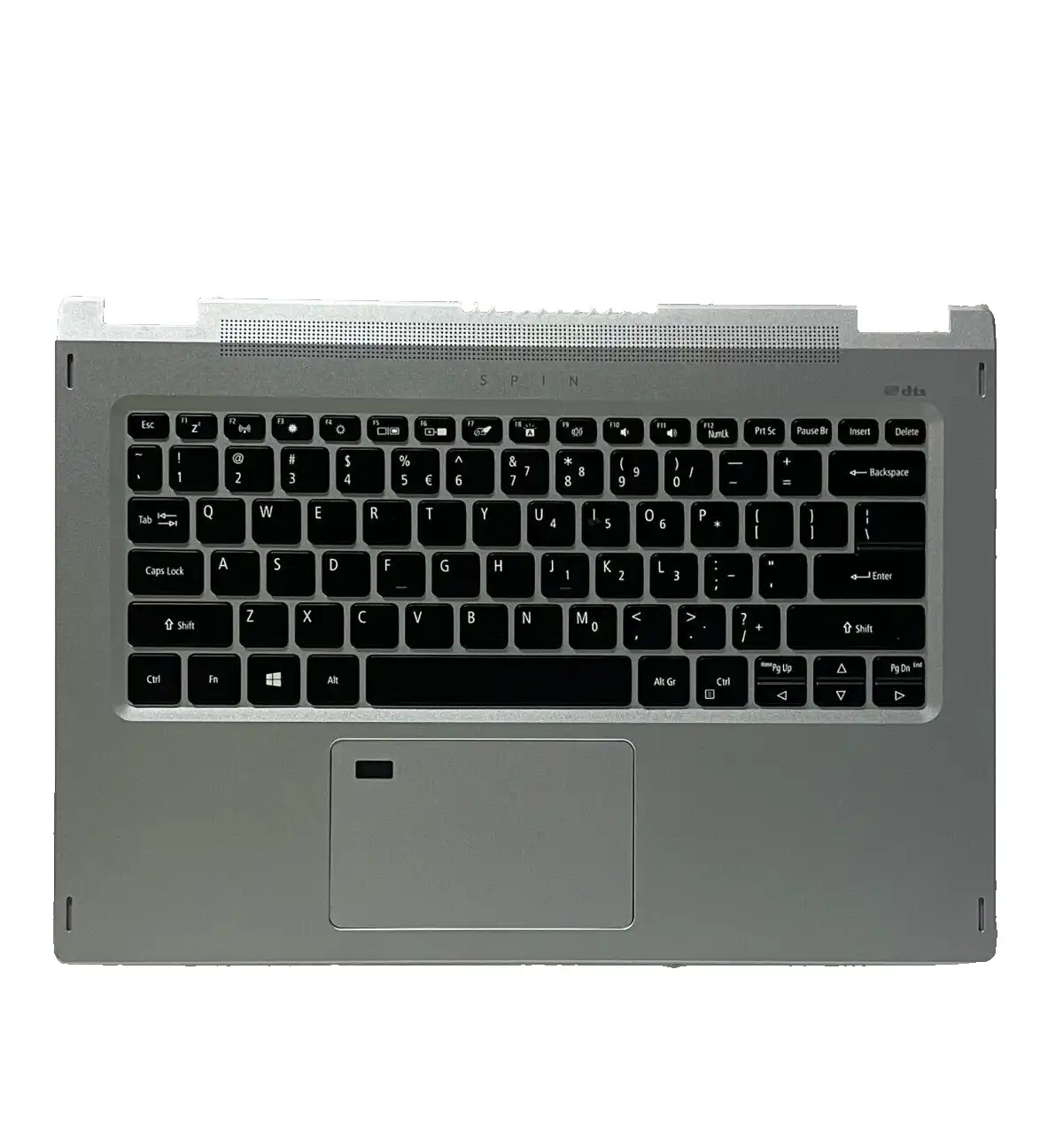 Acer Spin 3 SP314-54N Palmrest assembly with keyboard and touchpad