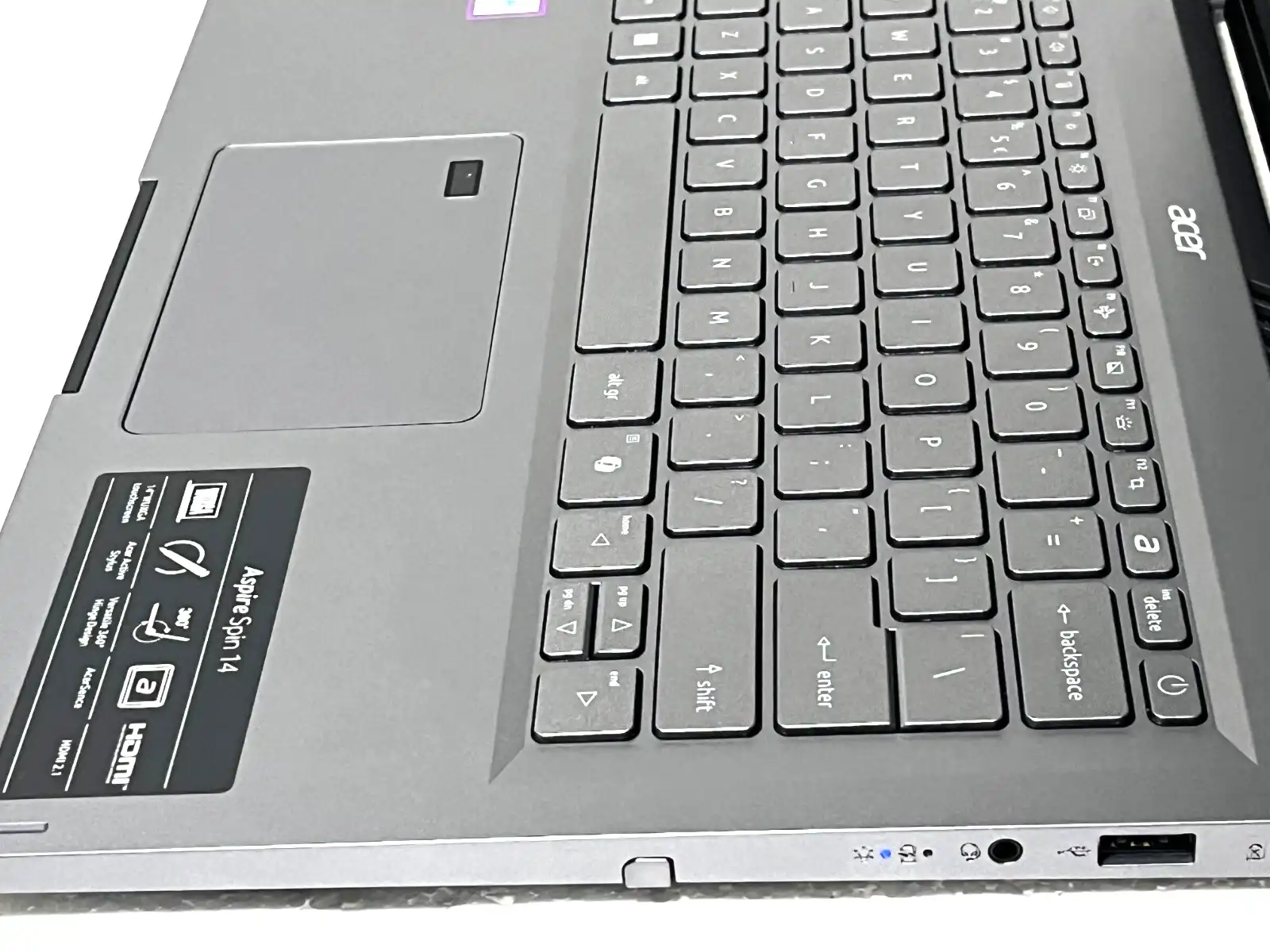 Acer Spin  A5 SP14-51MTN Intel Core 7 16Gb RAM 512GB SSD 14"  WUXGA Touch Stylus