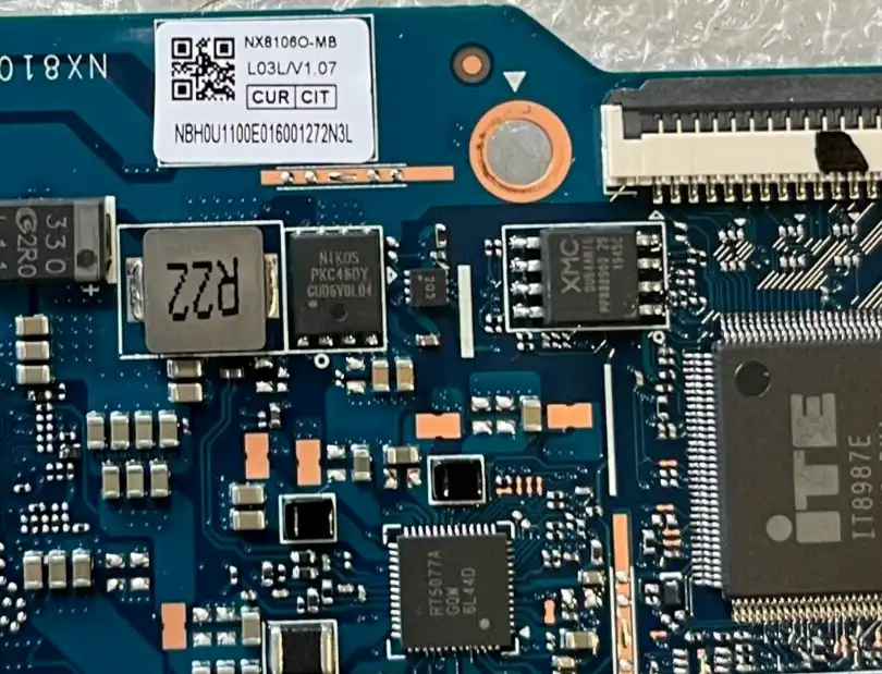 Acer Spin SP111-33 motherboard w/Intel N4000 CPU 4GB RAM 128GB SSD NB.H0U11.00E