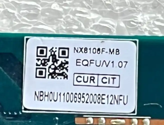 Acer Spin SP111-33 motherboard w/Intel N4000 CPU 4GB RAM 64GB SSD NB.H0U11.006