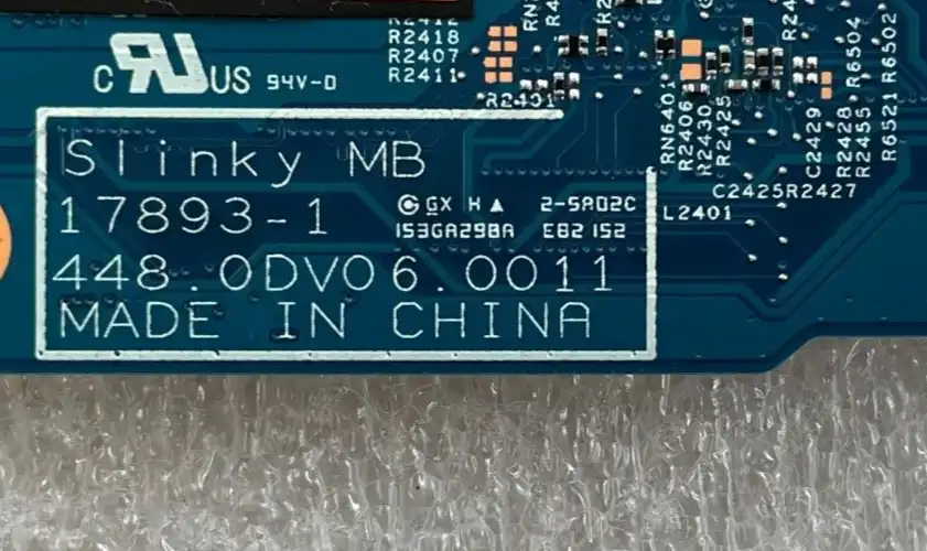 Acer Spin SP314-51 motherboard with i5-8250u CPU  8GB RAM    NB.GUW11.009