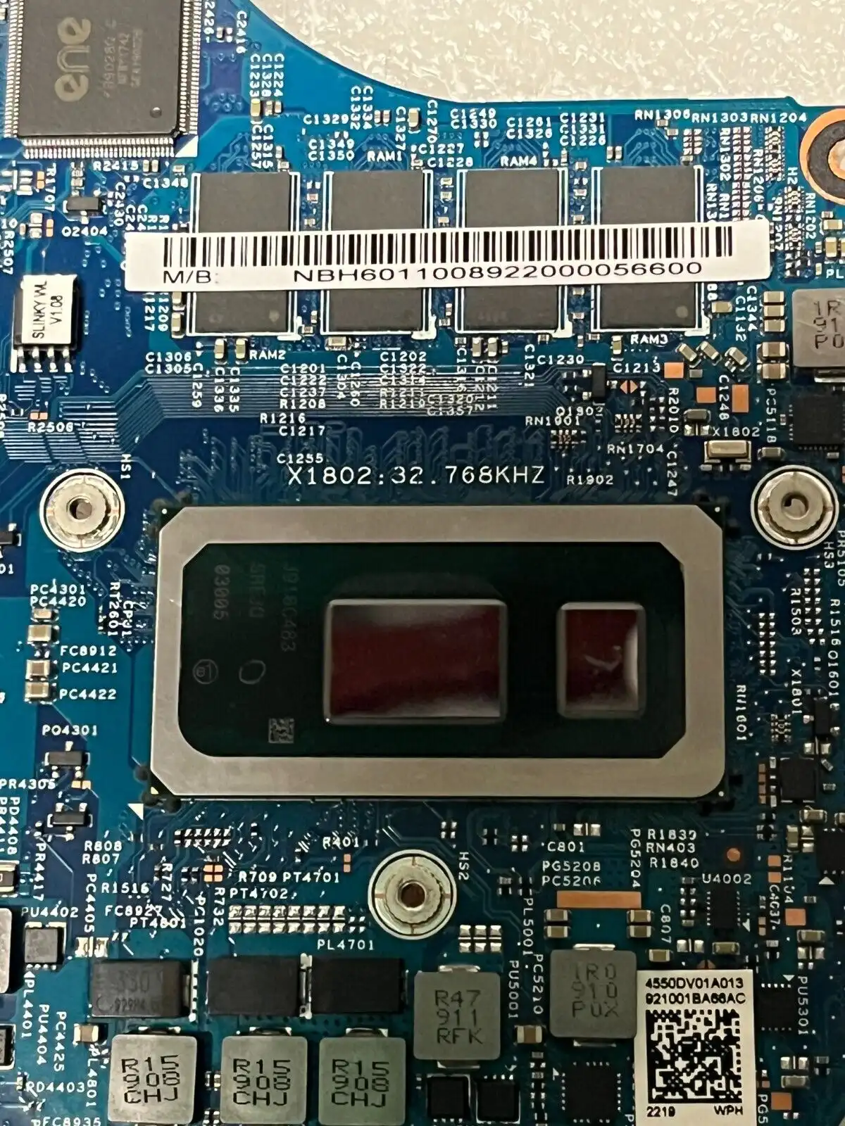 Acer Spin SP314-52 motherboard with i5-8265u CPU  8GB RAM     NB.H6011.008