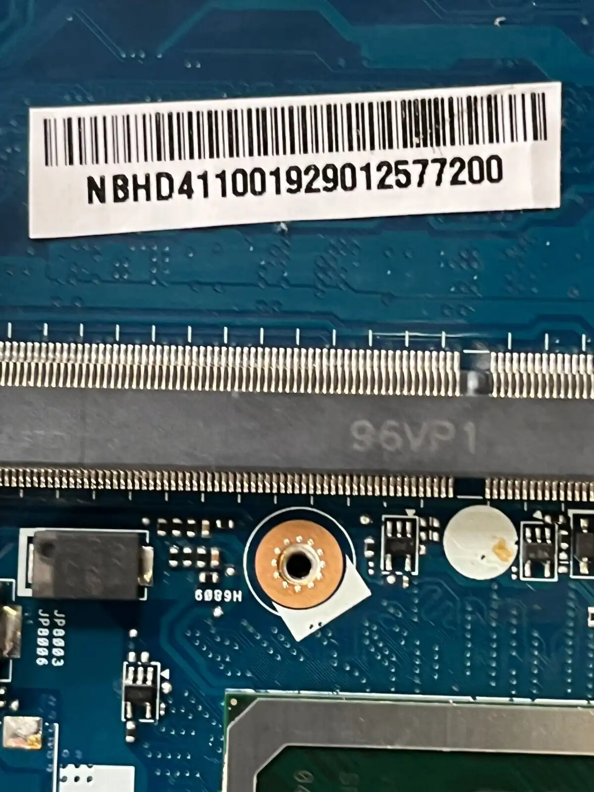 Acer Spin SP314-53N motherboard with i3-8145u CPU  4GB RAM     NB.HD411.001