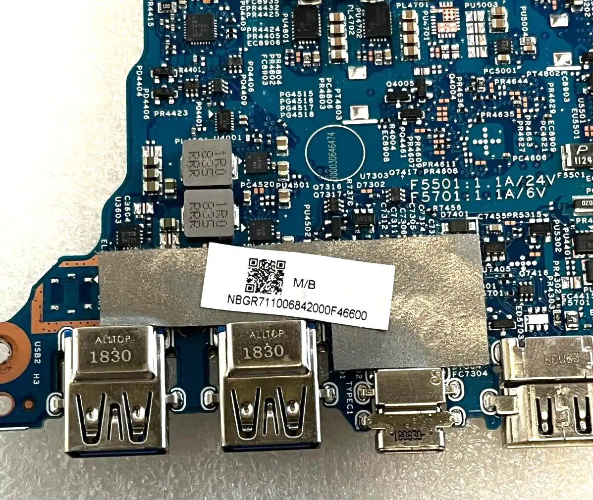 Acer Spin SP513-52N motherboard with i3-8130u CPU  8GB RAM    NB.GR711.006