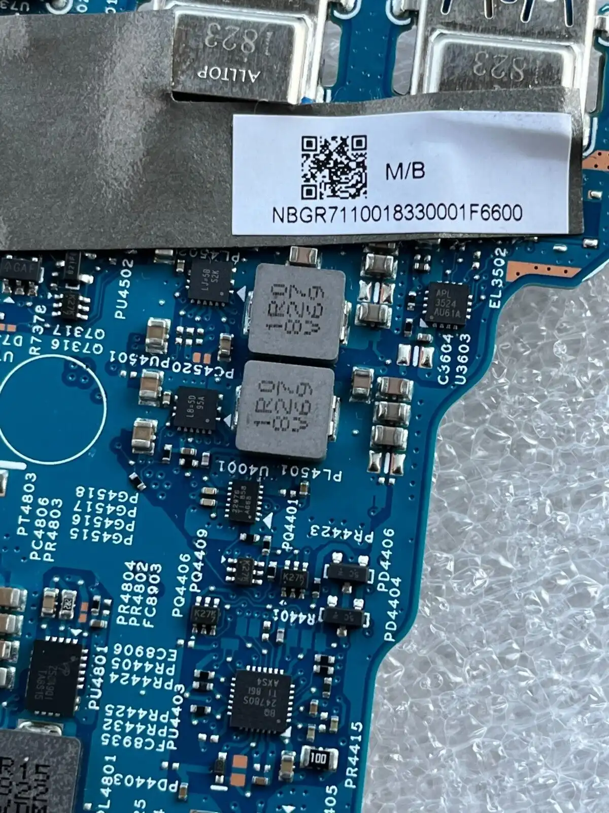 Acer Spin SP513-52N motherboard with i7-8550u CPU  16GB RAM    NB.GR711.001