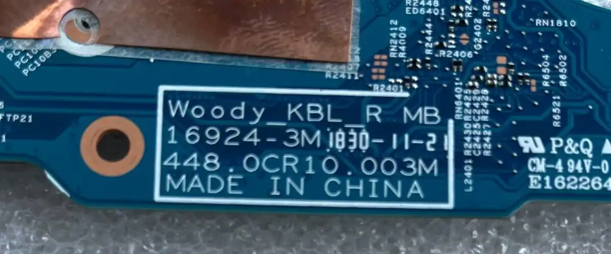 Acer Spin SP513-52N motherboard with i7-8550u CPU  16GB RAM    NB.GR711.001