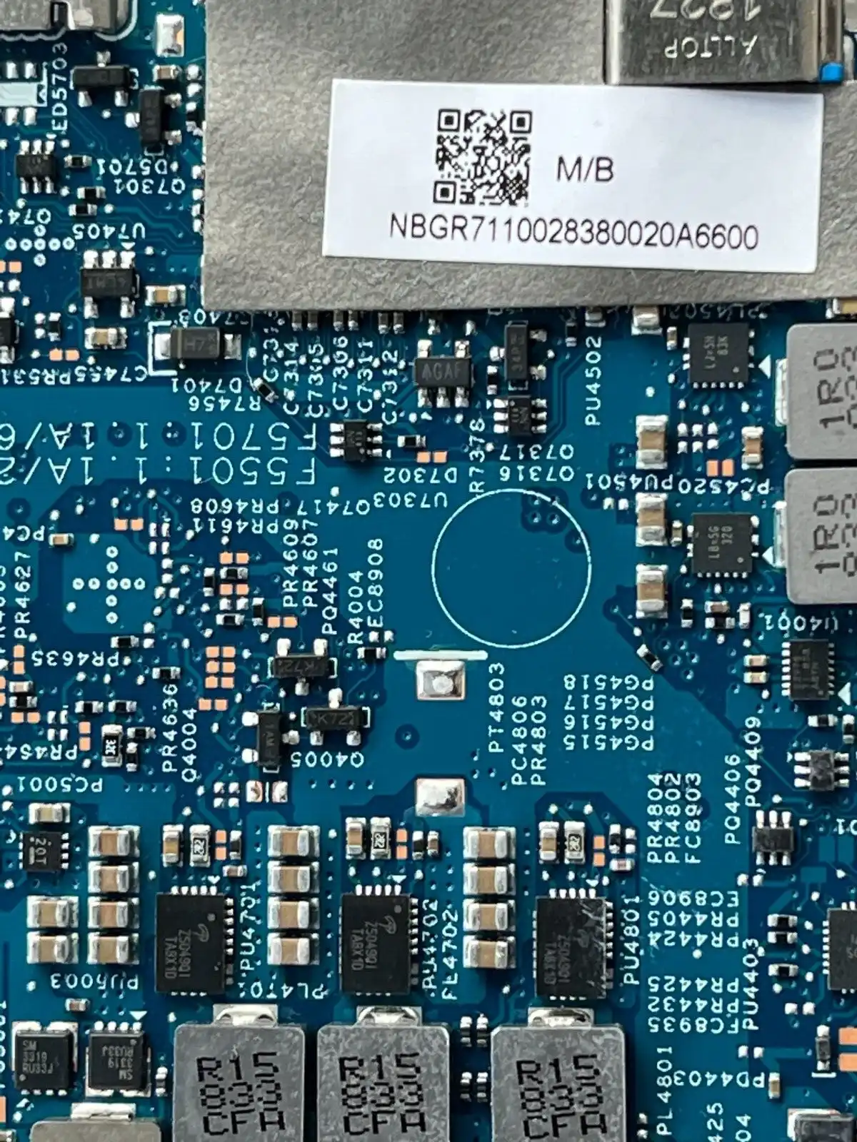 Acer Spin SP513-52N motherboard with i7-8550u CPU  8GB RAM    NB.GR711.002