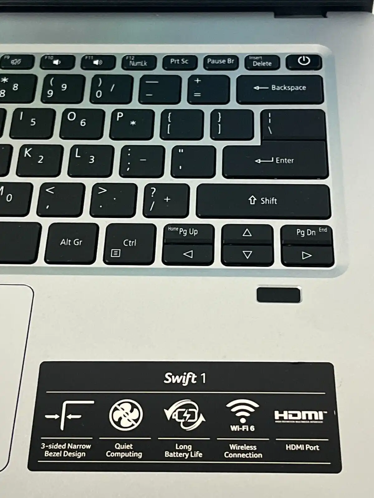 Acer Swift 1 SF114-34 Intel N6000 CPU 4Gb RAM 128GB SSD 14" FHD IPS