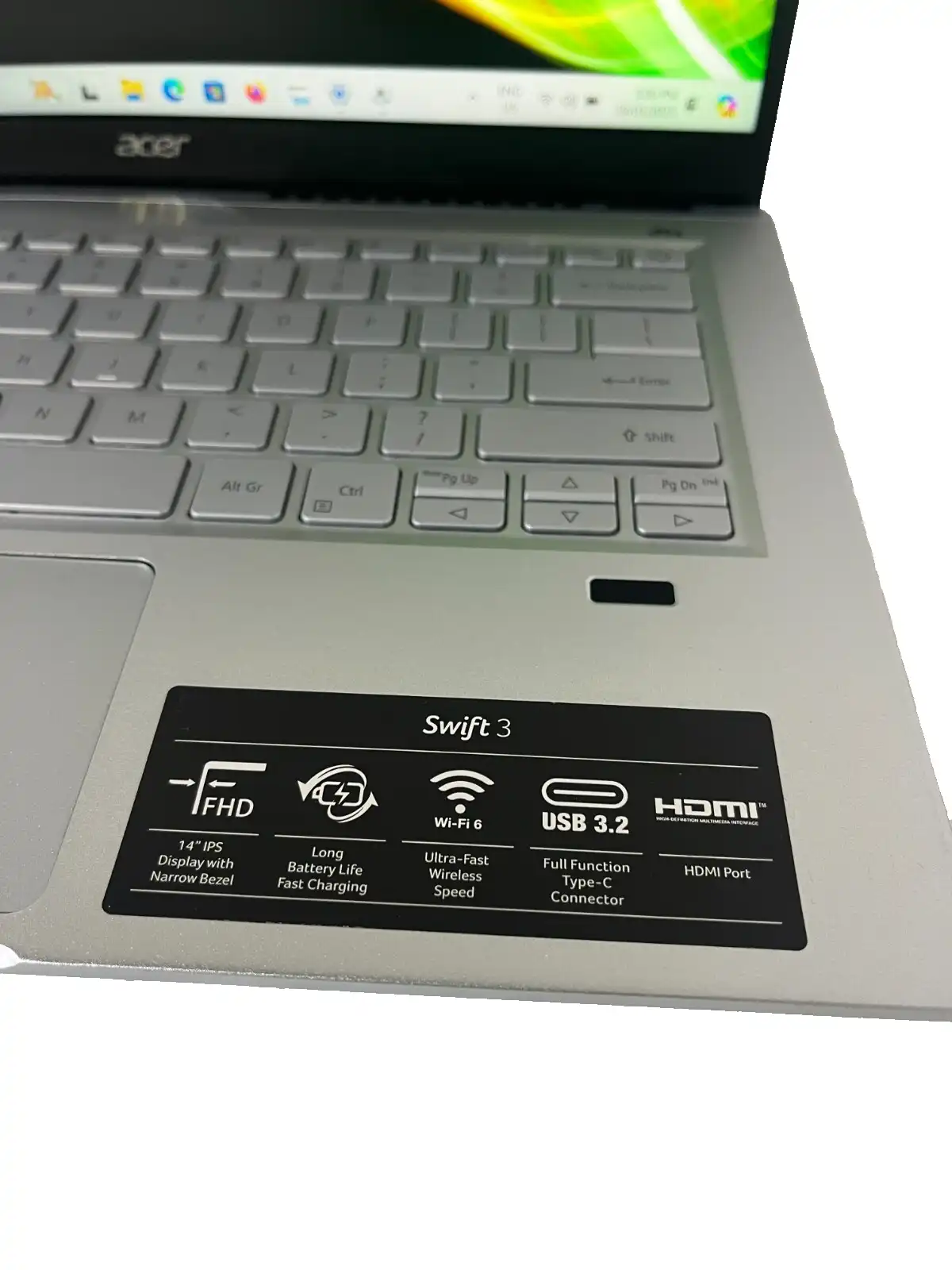 Acer Swift 3 SF314-43 AMD Ryzen 5 5500u 8Gb RAM 512GB SSD 14" FHD IPS