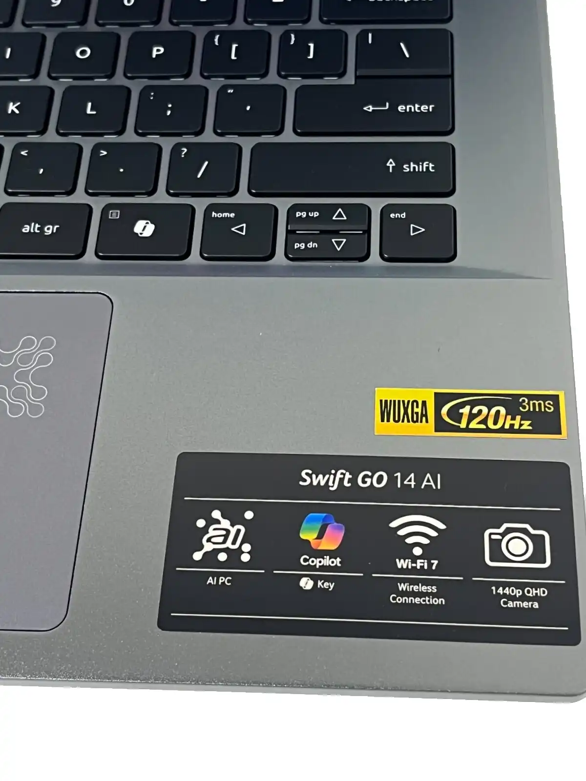 Acer Swift Go 14 AI SFG14-01 Snapdragon X 16Gb RAM 512GB 14.5" WUXGA IPS 120Hz