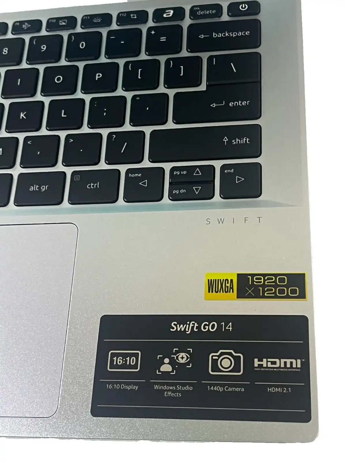 Acer Swift Go 14 SFG14-72T Intel Core Ultra 7-155h 16Gb 512GB SSD 14"WUXGA Touch
