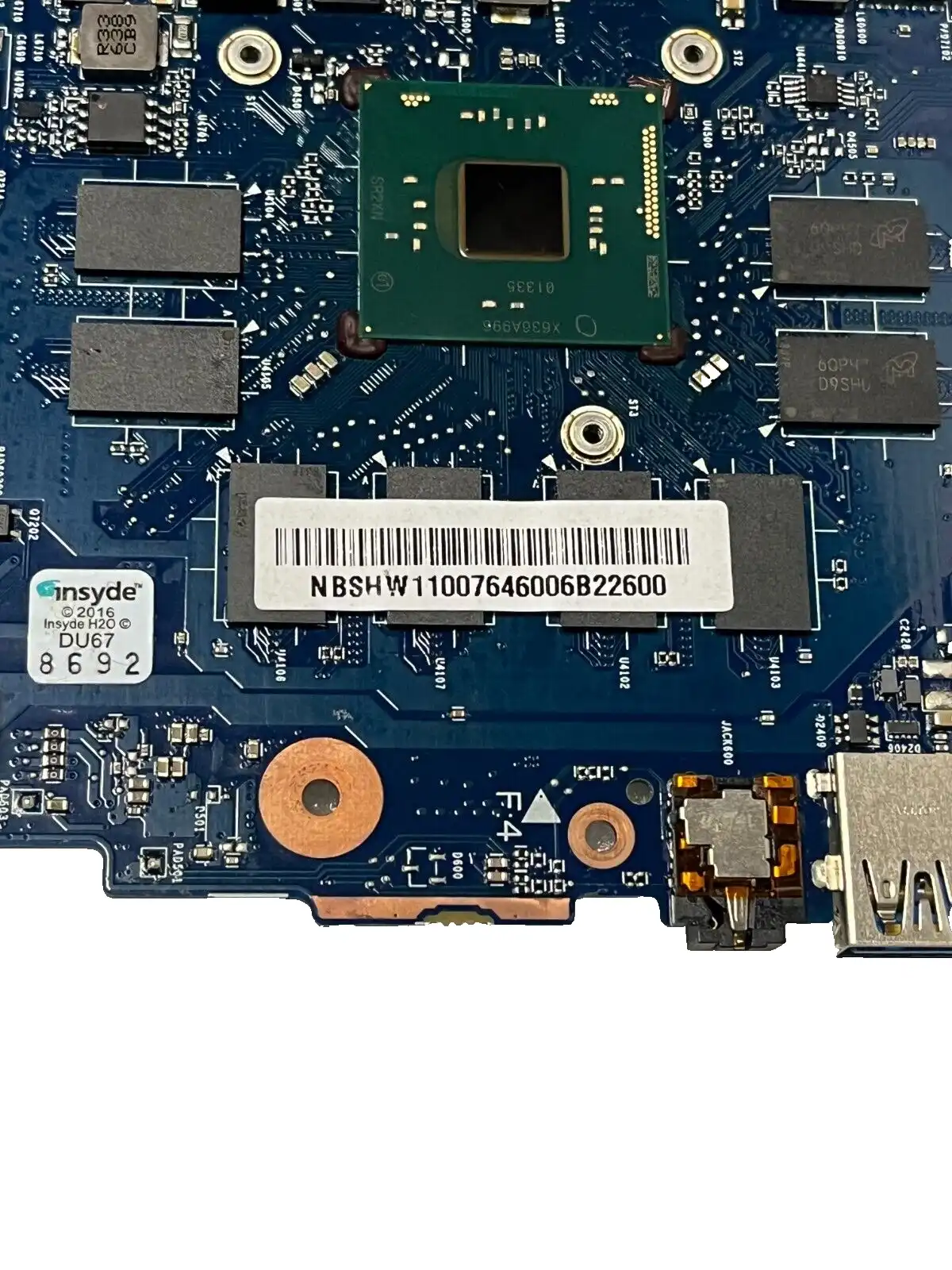 Acer Swift SF114-31 m/board with Intel N3060 CPU 4GB RAM  32GB SSD NB.SHW11.007