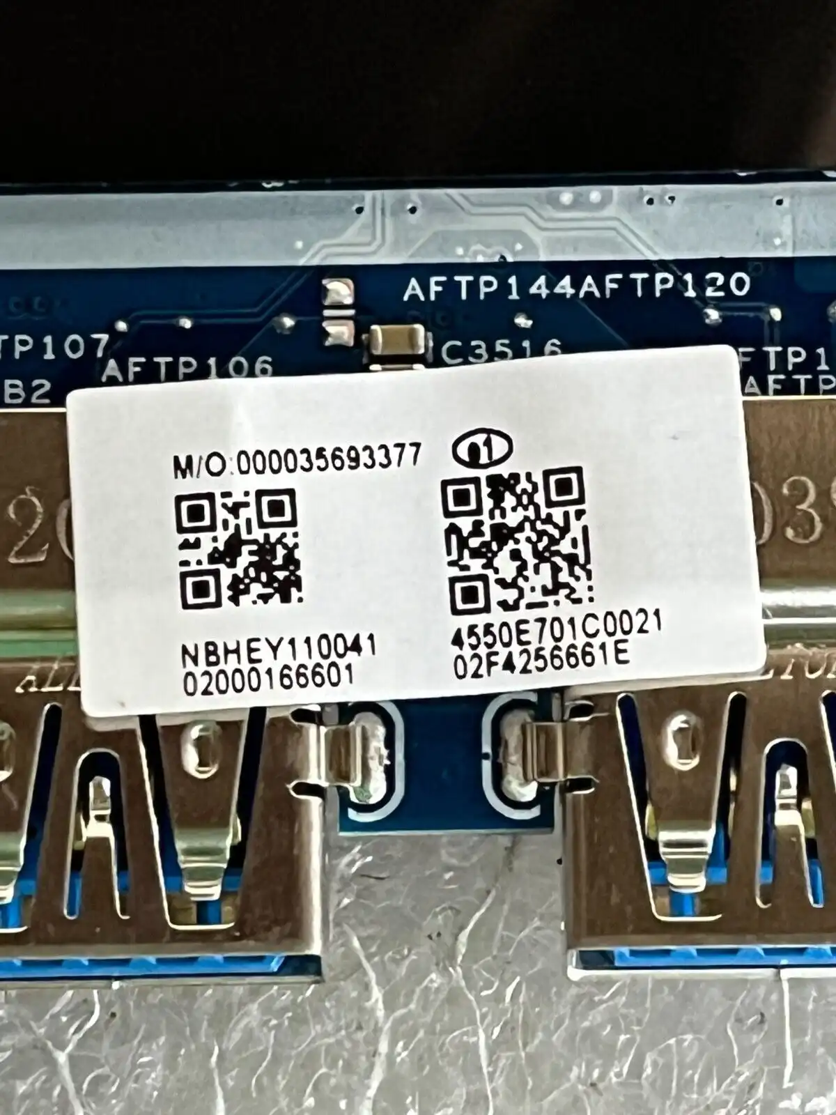 Acer Swift SF314-41 motherboard with AMD Ryzen 7-3700u CPU  4GB RAM   NB.HEY11.004