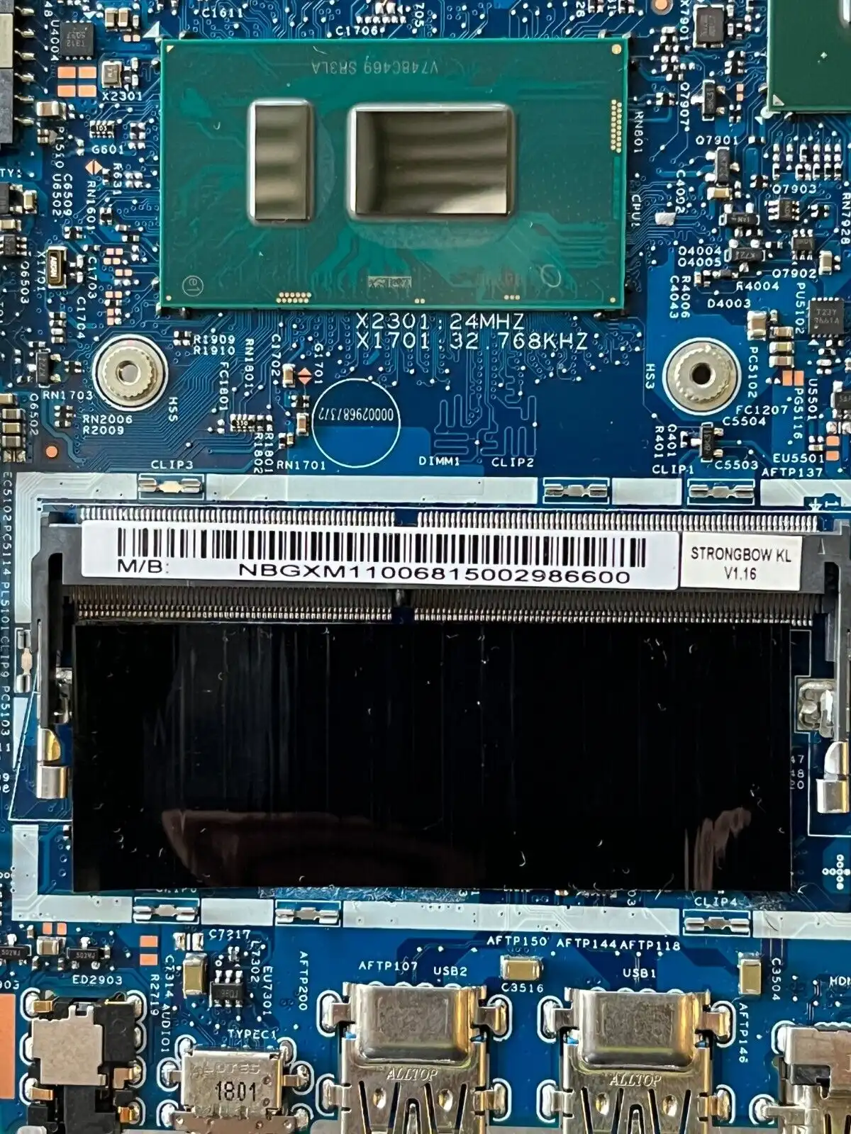 Acer Swift SF314-54g m/board Intel i3-8130u CPU 4GB RAM 2GB MX150  NB.GXM11.006