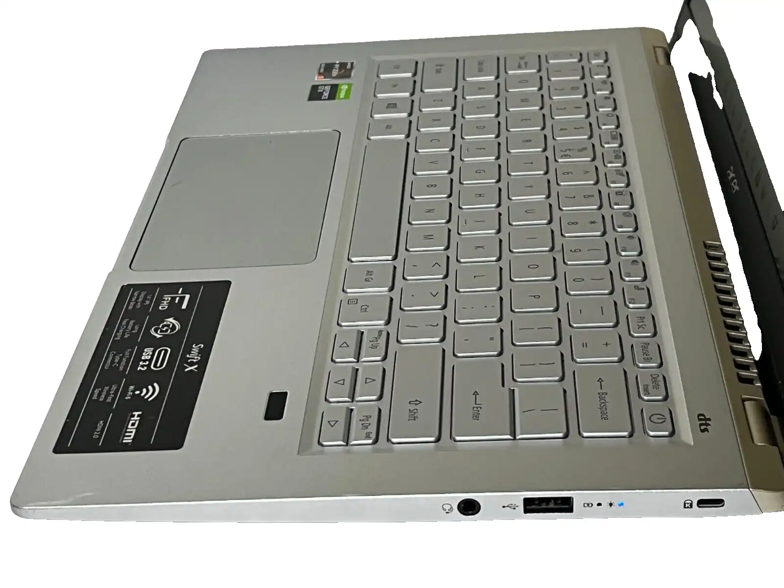 Acer Swift X SFX14-41G AMD Ryzen 5 5500U 8Gb RAM 512GB SSD 14" IPS 4GB GTX1650