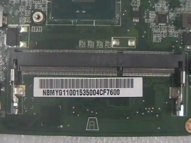 Acer Travelmate B116-M laptop motherboard with Intel n3050 CPU NB.MYG11.001