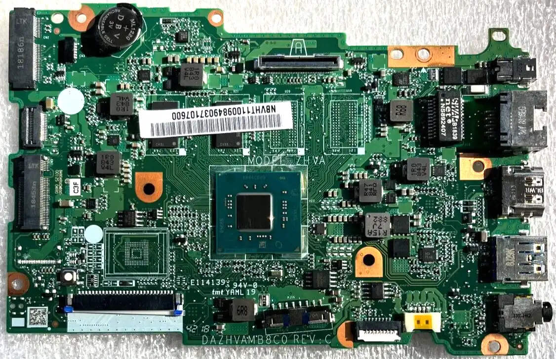 Acer Travelmate B118-G2-RN motherboard w/ Intel N5000 CPU 4GB RAM    NB.VHT11.009