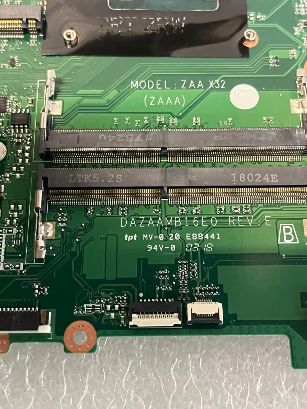 Acer Travelmate P249-G2-M motherboard w/Intel i3-7100u CPU  NB.VEM11.004