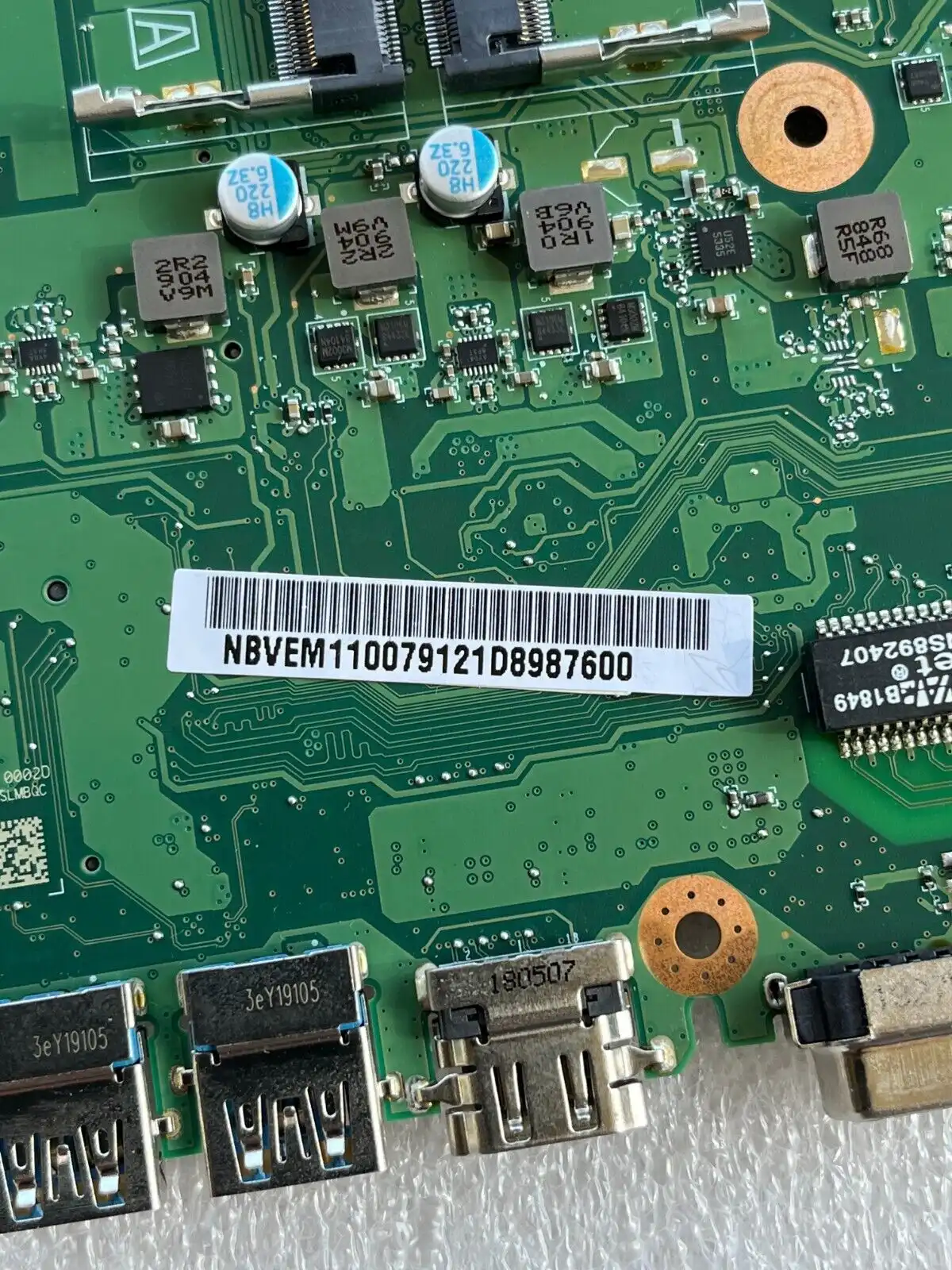 Acer Travelmate P249-G2-M motherboard w/Intel i3-7130 CPU  NB.VEM11.007