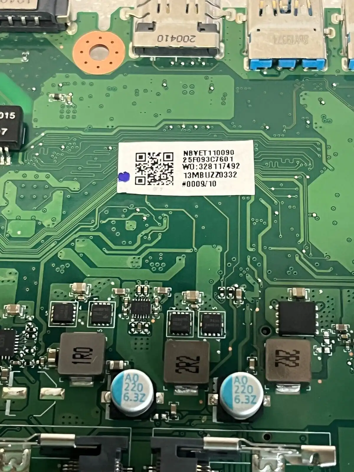 Acer Travelmate P259-G2-M m/board Intel i7-7500 CPU 2GB GTX940M NB.VET11.009