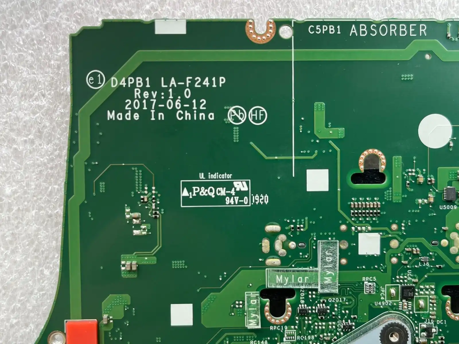 Acer Travelmate P648-G3-M m/board w/Intel i7-7500u 4Gb RAM  NB.VGG11.003