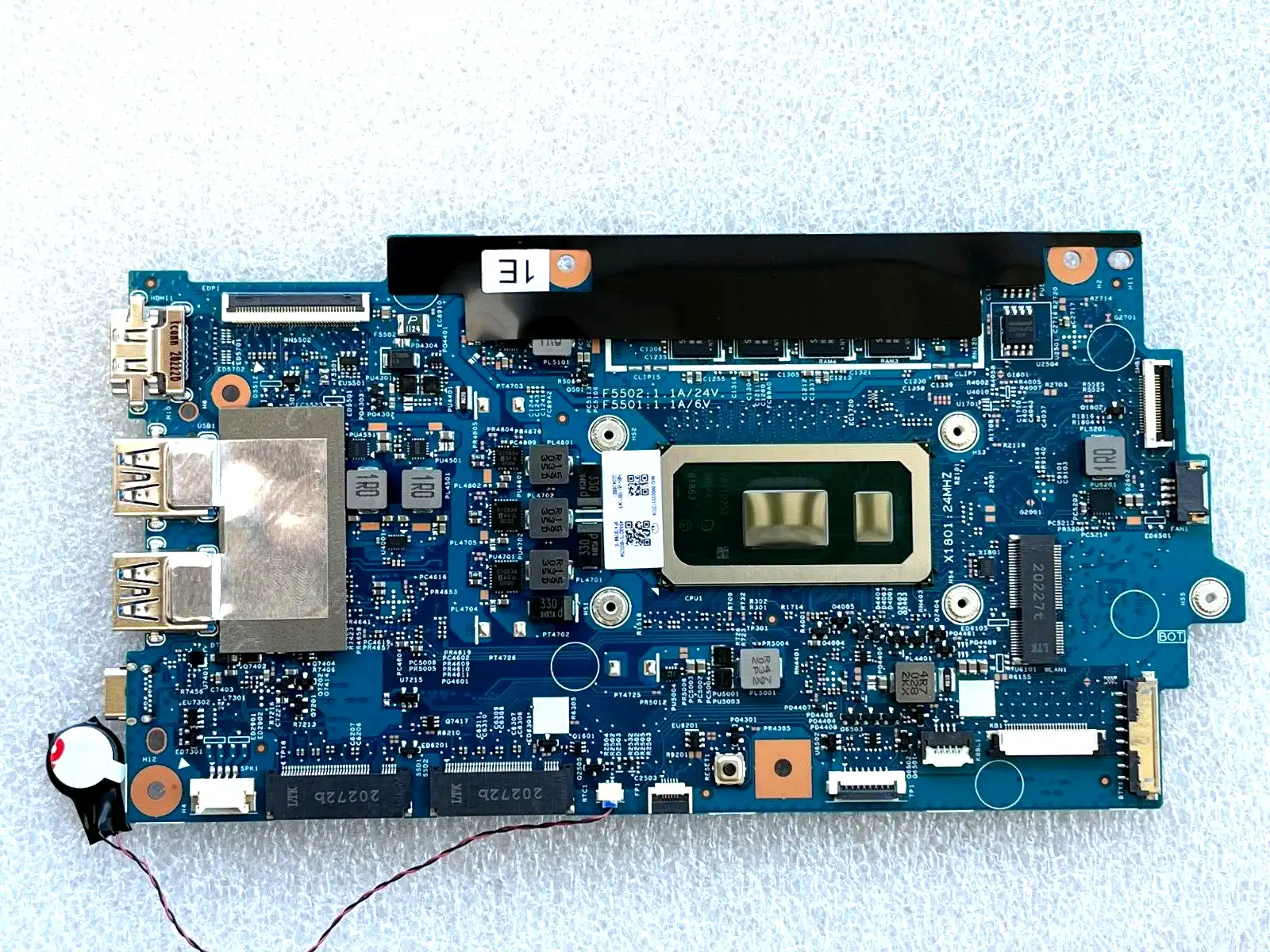 Acer Travelmate X514-51 motherboard w/Intel i5-8265u CPU 8GB RAM NB.VJ811.001