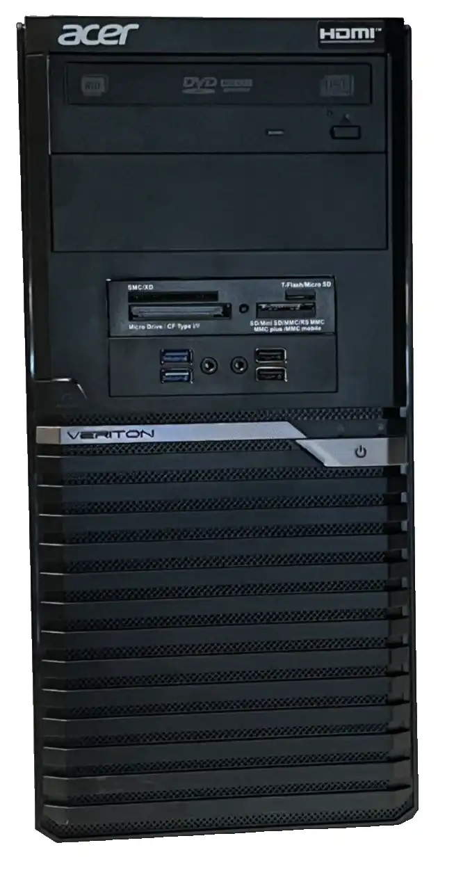 Acer Veriton M6650g Intel i5-6500 16Gb RAM 256GB SSD 1TB HDD DVD/RW Win11