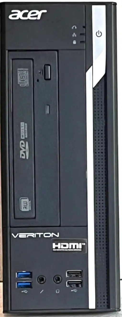 Acer Veriton X2640g Intel i5-6500 16Gb RAM 512GB SSD DVD/RW kb mouse Win10 Pro